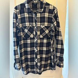 Flannel Long Shirt